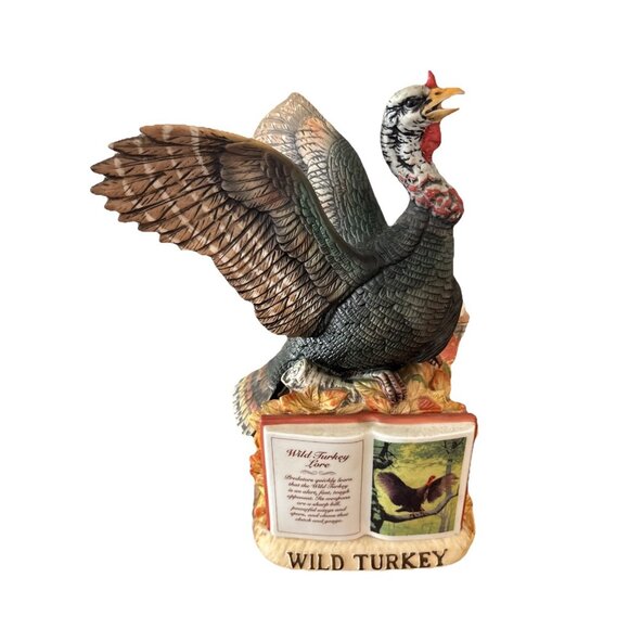 Large #4 Of Limited Series Wild Turkey Lore Series Decanter 1982-Empty *READ* - Picture 1 of 14